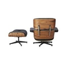 EAMES CHAISE+PIES NEGRO PALI