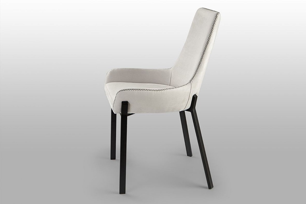 SILLA DIANE NEG.BCA.HILO GRIS