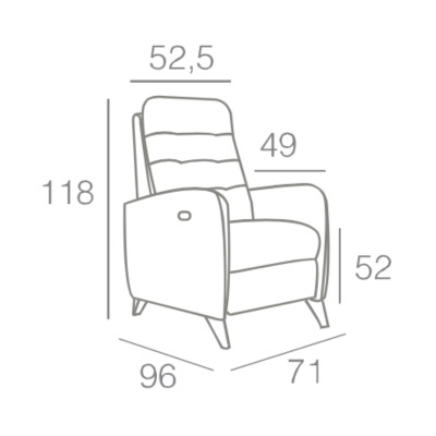 SILLON BALTIC RELAX MOTOR