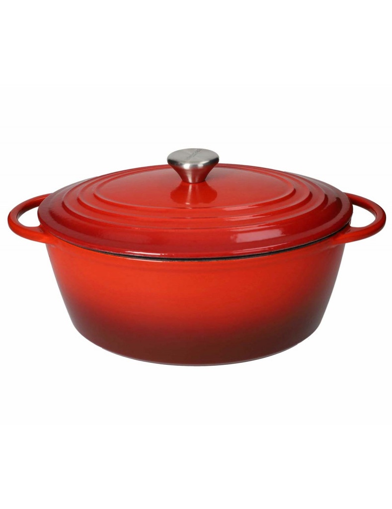 CACERLOA COCOTTE OV.ROJO ESM