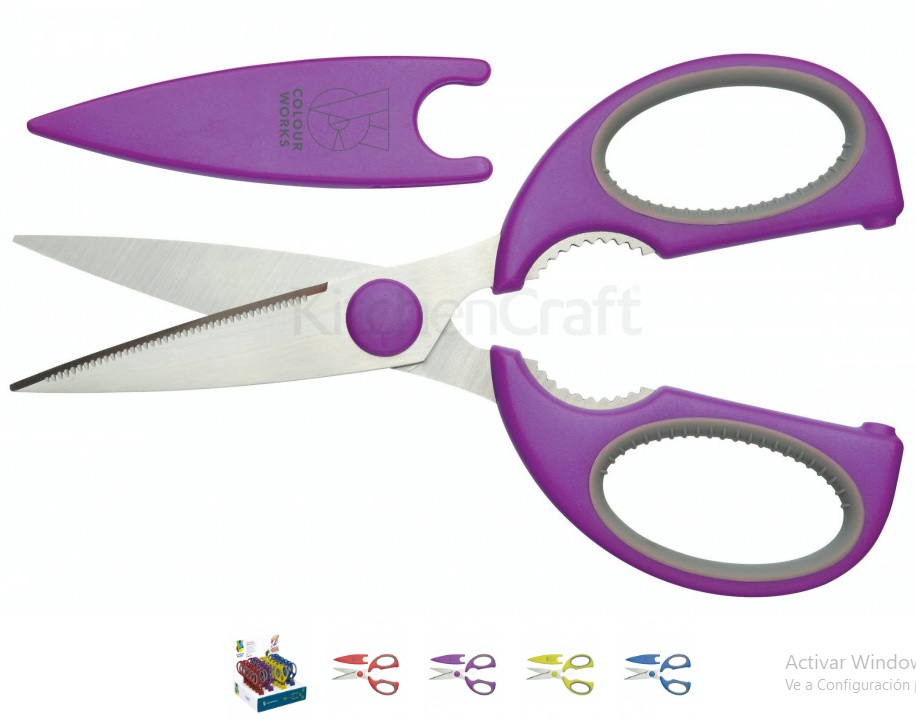 TIJERAS FUNDA COLORES