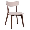 SILLA ANAIS NOGAL BEIGE