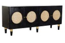 BUFFET MANGO RATAN 150X40X65 NEGRO