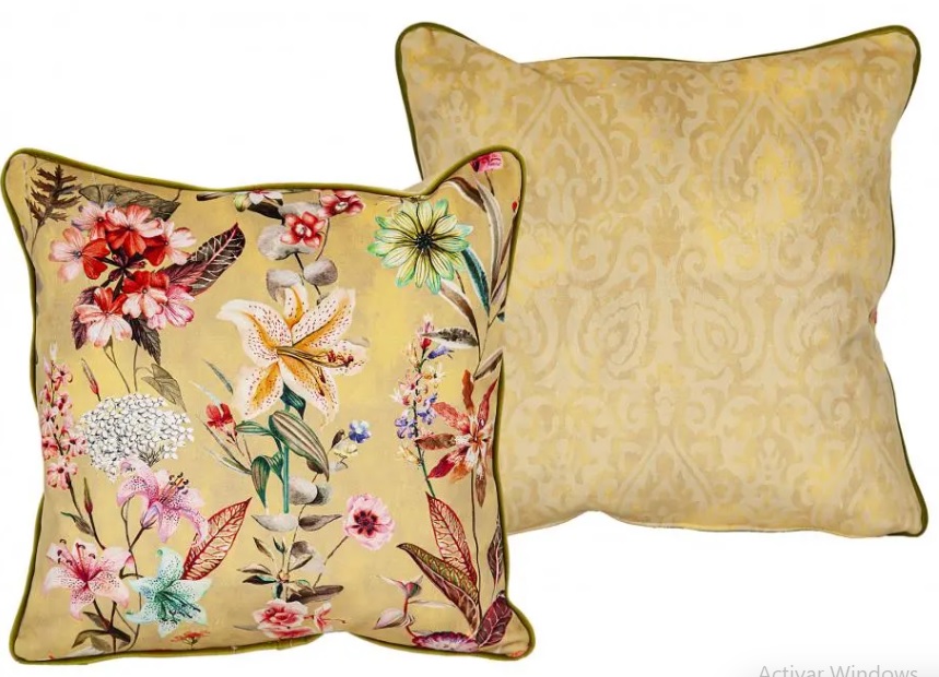 COJIN REV.ESTAMP.AMARILLO 40X40
