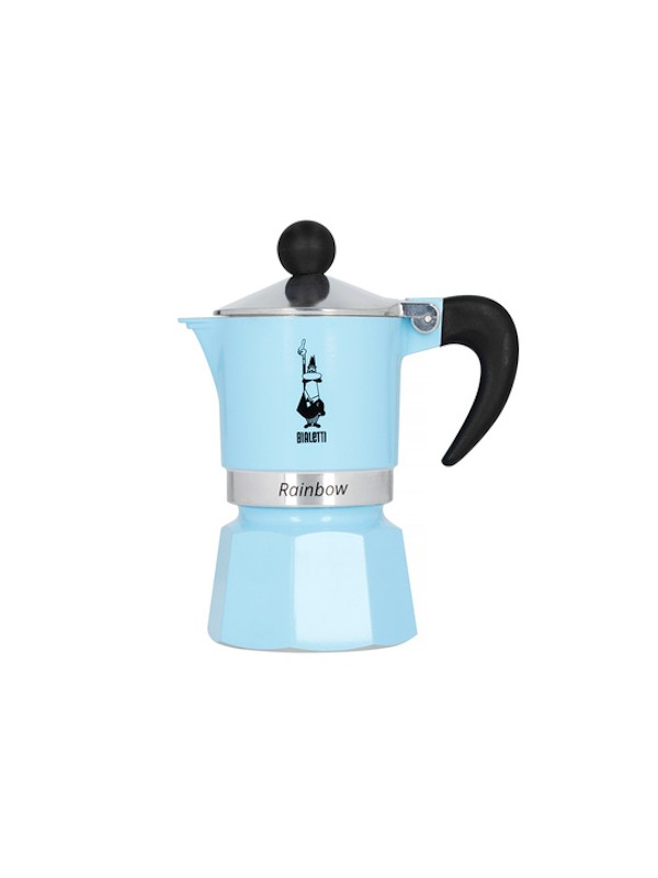 CAFETERA 3TZ RAINBOW AZUL C