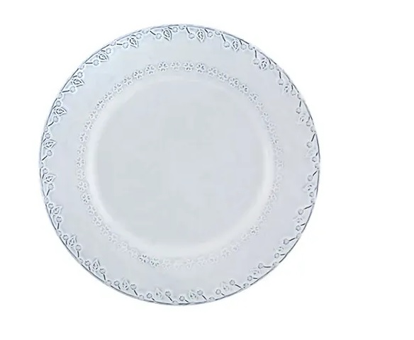 PLATO POSTRE FLORA BRC 22,9CM