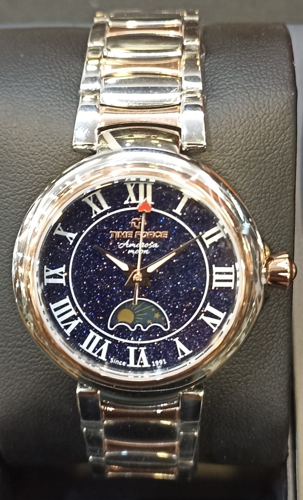 RELOJ TIME FORCE AMOROSA MOON BICOLOR AVENTURINA