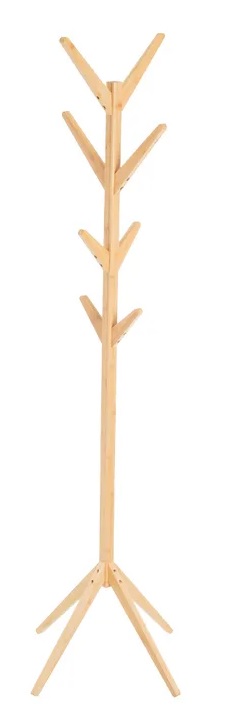 PERCHERO 8 BRAZOS BAMBU 54X54X170