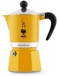 [22.BIA-0004982] CAFETERA 3 TZ AMARILLA RAINBOW