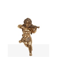 [69.19-21106] FIGURA ANGEL RESINA DORADO