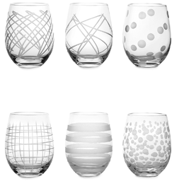 [201.FDR54684] JGO. 6 VASOS MIXO 500ML