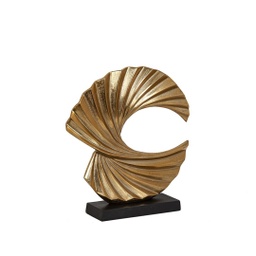 [69.33-697] ESCULTURA ALU DORADO