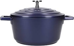 [395.MCMCRD24BLU] CALDERO 4L.AZUL METALICO