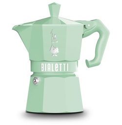 [22.BIA-0009057] CAFETERA MOKA EXCL.VERDE 3TZ