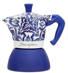 [22.BIA-0005356] CAFETERA 4TZ IND DOLCE BLU MEDIT