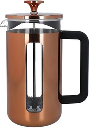 [395.LCPISA8CPCOP] CAFETERA PISA ACERO 8TZ COBRE